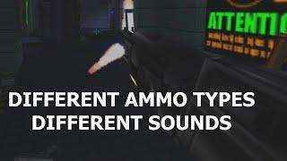 System Shock 2 Weapon Detail - M-22 Assault Rifle Sounds