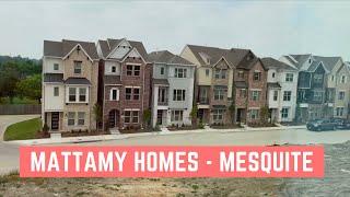 Mattamy Homes - 3-Level $416k+ “Urban Homes” in Iron Horse Village (Mesquite, TX)