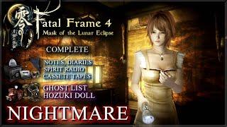 Fatal Frame 4: Mask of the Lunar Eclipse [PC] - Nightmare 100% (Ghosts, Dolls, Files & Upgrades)