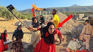 The second wife's anger and revenge for harming the sick first wife: