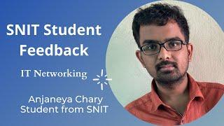 Student Success Story | IT Networking Training | SNIT