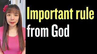God announced an IMPORTANT RULE during your LUNCHTIME!!  #propheticword #prayer #wordofgod