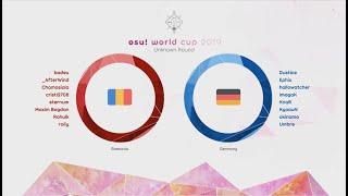 osu! World Cup 2019 Quarter Finals: Romania vs Germany