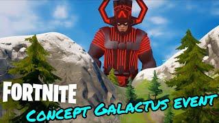 Fortnite Galactus event trailer! (Concept made by Trimix)