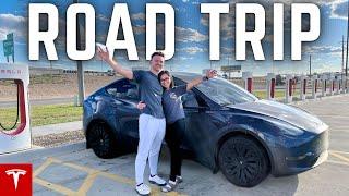 Tesla Model Y Cross Country Route 66 Road Trip