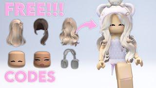 CODES FOR FREE FACE & ITEMS 