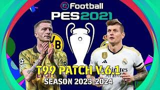 PES 2021 T99 PATCH V6.1 SEASON UPDATES