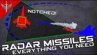 War Thunder Air Guides Part 7 - Using And Defeating Radar Missiles (FOX-3 & FOX-1)