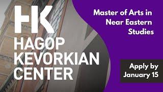NYU Kevorkian Center for Near Eastern Studies || Apply Now!