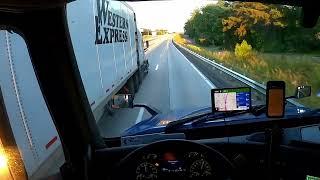 Rookie Trucker Drives Through Atlanta to Deliver Load