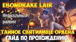 Тайное святилище ордена ● Гайд по прохождению Ebondrake Lair в Blade and Soul