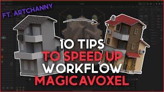 MagicaVoxel Tutorials EP5: 10 Tools in MagicaVoxel You Didn't Know About ft. ArtChanny