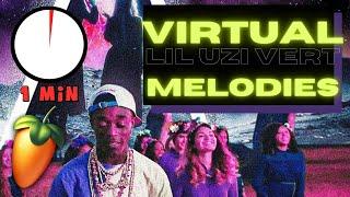 HOW TO MAKE VIRTUAL MELODIES FOR LIL UZI VERT (IN 30 SECONDS)