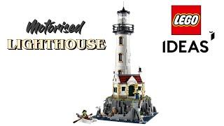 LEGO IDEAS Motorised lighthouse (21335) - Speed build