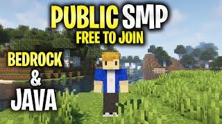 Public Minecraft SMP (free to join) for Java & Bedrock