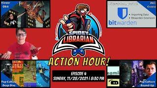 The Spidey Librarian Action Hour! Ep 4: More Bitwarden Tools! Video games I can't quit OR finish!