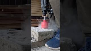 АЛМАЗНАЯ КОРОНКА ПО БЕТОНУ. #tools #коронкапобетону #алмазнаякоронка