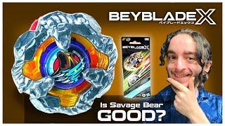 How Good Is Savage Bear / Bear Scratch In Beyblade X 13+ Competitive Testings