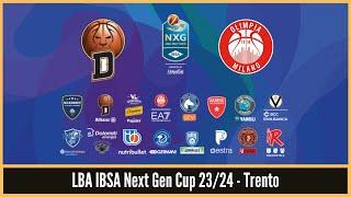 FINALE LBA IBSA Next Gen Cup 23/24 - Trento - ALLIANZ DERTHONA TORTONA vs EA7 EMPORIO ARMANI MILANO