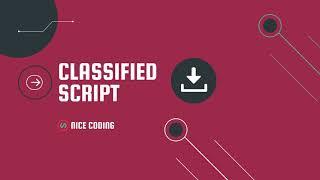 Classified script in PHP amazing features