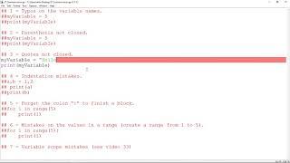 37 ENG Python 3   Beginners common mistakes