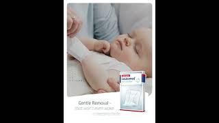 The Leukoplast skin sensitive familyGentle Removal that won't even wake a sleeping body.