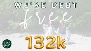 WE ARE DEBT FREE!! $132,404 of student loans paid off! December 2021 Debt Free Journey Update