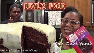 Duncan Hines Devil's Food Box Cake Hack#3 | Y'all We Might Be On To Something | I'm Surprised!