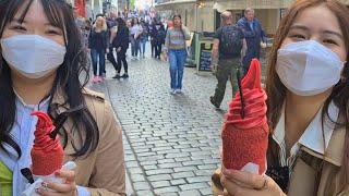  PRAGUE CZECH REPUBLIC, WALKING TOUR, PRAGUE CITY WALK, CHARLES BRIDGE, OLD TOWN SQUARE, 4K60FPS