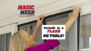 Magic Mesh® Deluxe Hands-Free Screen Door - As Seen On TV