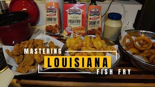 Here is a top "How to" video for using Louisiana Fish Fry Products: "Shrimp & Catfish.... @SapoBBQ