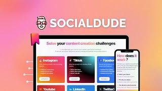 Social Dude Landing Page