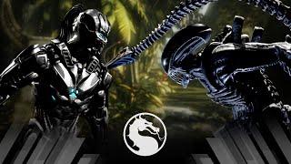 Mortal Kombat X  - Triborg (Smoke) Vs Alien (Very Hard)