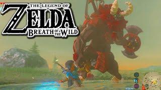 Insanely Hard FIRST BOSS FIGHT!! [Zelda Breath of the Wild FIRST PLAYTHROUGH!!]