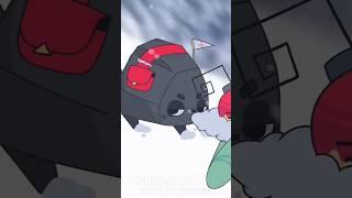 Snow Mountain Fall 🪨 [Bobbette and Coal] #dandysworld #alightmotion #roblox #animation #trending