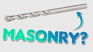 What Does A Masonry Drill Bit Look Like?