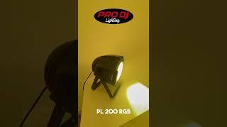 PAR LED COB PRO DJ PL200RGB DE 200W RGBW 4 en 1 #prodj #prosound #parcob #luzled #bucaramanga