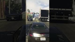   GTA 5 Michael Car Accident #gta5 #shorts #trending