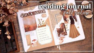  Reading Journal Setup for Fall 2024 // 4th Quarter Layout & Books