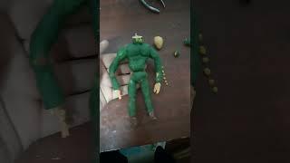 какиён из пластилина #лепка# джоджо#