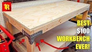 BEST DIY WORKBENCH BUILD EVER!!