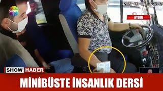 Minibüste insanlık dersi