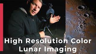 High Resolution Color Lunar Imaging