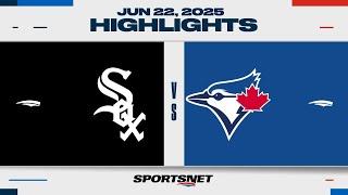 MLB Highlights | White Sox vs. Blue Jays - June 22, 2025