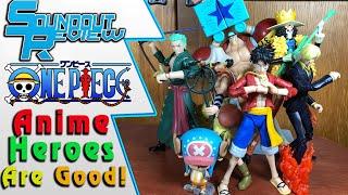 One Piece Anime Heroes Are Good!? Action Figure Review/Comparison (Bandai America) [Soundout12]