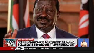 Raila Odinga urges Supreme Court to reject early 2026 election petition.