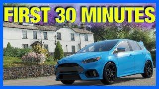 Forza Horizon 4: First 30 Minutes of Gameplay!! (First Car, First Job & More) [FULL GAME]