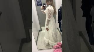 Did I just find my WEDDING DRESS at the THRIFT STORE?